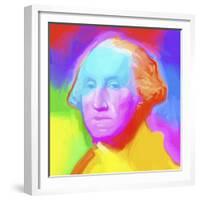 Washington Pop Art-Howie Green-Framed Giclee Print