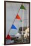 Washington, Port Townsend. Nautical Flags on a Wooden Sailboat-Kevin Oke-Framed Photographic Print