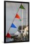 Washington, Port Townsend. Nautical Flags on a Wooden Sailboat-Kevin Oke-Framed Photographic Print