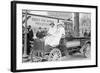 Washington Poster Advertising Company Truck Carries Suffragettes-null-Framed Art Print