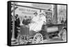 Washington Poster Advertising Company Truck Carries Suffragettes-null-Framed Stretched Canvas