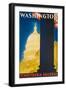 Washington Poster-Sascha Maurer-Framed Giclee Print