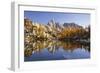 Washington, Prusik Peak Reflected in Sprite Lakelet Enchantment Lakes-Jamie & Judy Wild-Framed Photographic Print