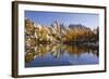 Washington, Prusik Peak Reflected in Sprite Lakelet Enchantment Lakes-Jamie & Judy Wild-Framed Photographic Print