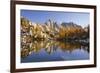 Washington, Prusik Peak Reflected in Sprite Lakelet Enchantment Lakes-Jamie & Judy Wild-Framed Photographic Print