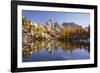 Washington, Prusik Peak Reflected in Sprite Lakelet Enchantment Lakes-Jamie & Judy Wild-Framed Photographic Print