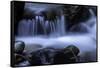 Washington_Rainier Waterfall-Art Wolfe-Framed Stretched Canvas