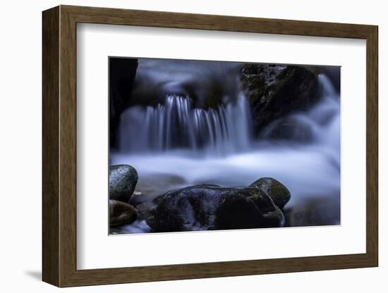 Washington_Rainier Waterfall-Art Wolfe-Framed Photographic Print