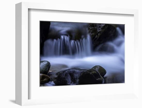 Washington_Rainier Waterfall-Art Wolfe-Framed Photographic Print