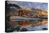 Washington, Reflection in Lakelet Enchantment Lakes in Fall-Jamie & Judy Wild-Stretched Canvas