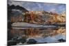 Washington, Reflection in Lakelet Enchantment Lakes in Fall-Jamie & Judy Wild-Mounted Photographic Print