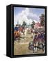 Washington's Army, 1776-Howard Pyle-Framed Stretched Canvas