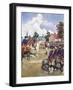 Washington's Army, 1776-Howard Pyle-Framed Giclee Print