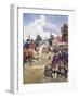 Washington's Army, 1776-Howard Pyle-Framed Giclee Print