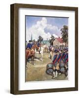 Washington's Army, 1776-Howard Pyle-Framed Giclee Print