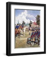 Washington's Army, 1776-Howard Pyle-Framed Giclee Print