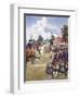 Washington's Army, 1776-Howard Pyle-Framed Giclee Print