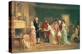 Washington's Birthday, 1798-Jean Leon Gerome Ferris-Stretched Canvas