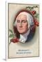 Washington's Birthday Greetings Postcard-null-Framed Giclee Print