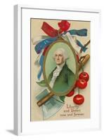 Washington's Birthday-null-Framed Giclee Print