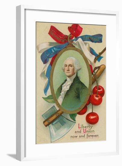 Washington's Birthday-null-Framed Giclee Print