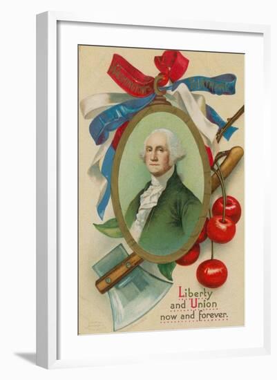 Washington's Birthday-null-Framed Giclee Print