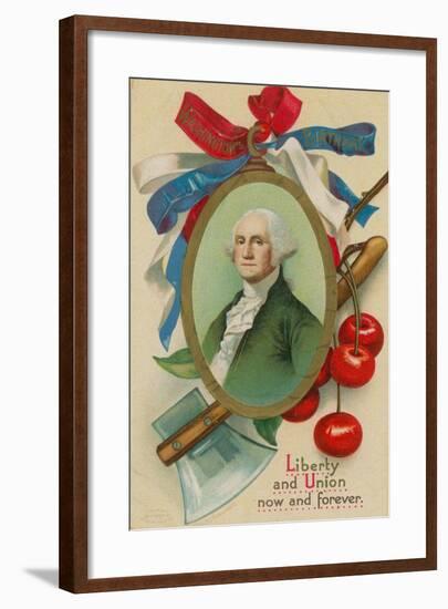 Washington's Birthday-null-Framed Giclee Print