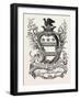 Washington's Bookmark, USA, 1870s-null-Framed Giclee Print