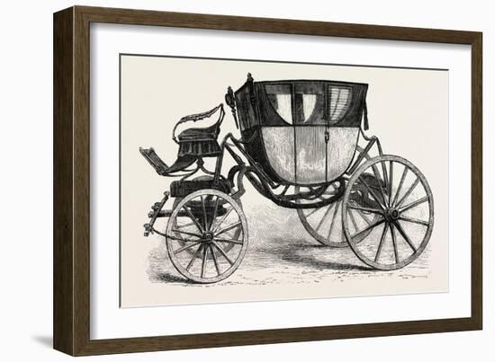 Washington's Coach, USA, 1870s-null-Framed Giclee Print