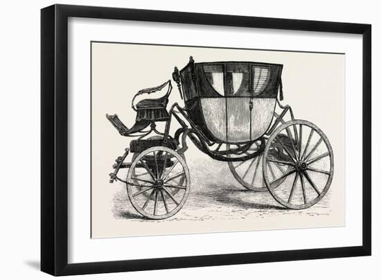 Washington's Coach, USA, 1870s-null-Framed Giclee Print