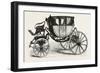 Washington's Coach, USA, 1870s-null-Framed Giclee Print