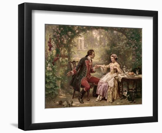 Washington's Courtship-Jean Leon Gerome Ferris-Framed Premium Giclee Print