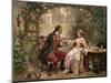 Washington's Courtship-Jean Leon Gerome Ferris-Mounted Premium Giclee Print