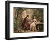 Washington's Courtship-Jean Leon Gerome Ferris-Framed Giclee Print