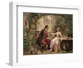 Washington's Courtship-Jean Leon Gerome Ferris-Framed Giclee Print