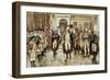 Washington's Farewell to His Officers-Edward Moran-Framed Giclee Print