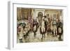 Washington's Farewell to His Officers-Edward Moran-Framed Giclee Print