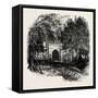 Washington's Grave, Mount Vernon, USA, 1870s-null-Framed Stretched Canvas