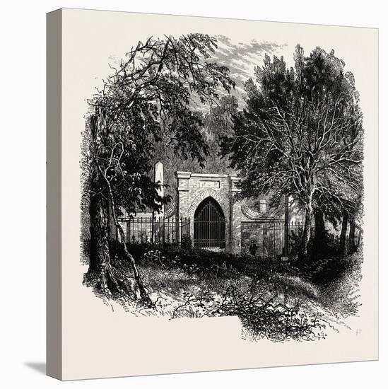 Washington's Grave, Mount Vernon, USA, 1870s-null-Stretched Canvas