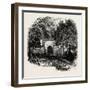 Washington's Grave, Mount Vernon, USA, 1870s-null-Framed Giclee Print