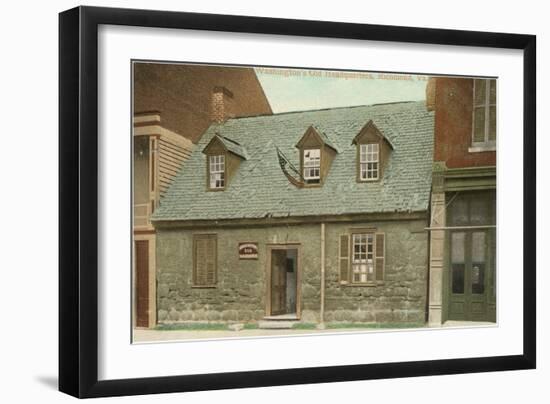 Washington's Headquarters, Richmond, Virginia-null-Framed Art Print