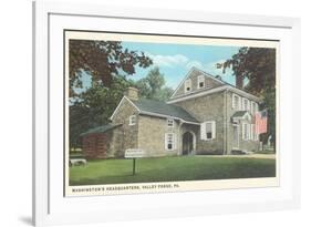 Washington's Headquarters, Valley Forge, Pennsylvania-null-Framed Art Print