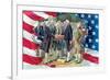Washington's Inauguration as President-null-Framed Premium Giclee Print