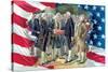 Washington's Inauguration as President-null-Stretched Canvas