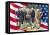 Washington's Inauguration as President-null-Framed Stretched Canvas