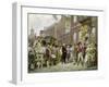 Washington's Inauguration at Philadelphia in 1793-Jean Leon Gerome Ferris-Framed Premium Giclee Print
