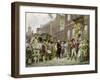 Washington's Inauguration at Philadelphia in 1793-Jean Leon Gerome Ferris-Framed Giclee Print