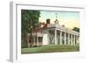 Washington's Mansion, Mt. Vernon, Virginia-null-Framed Art Print