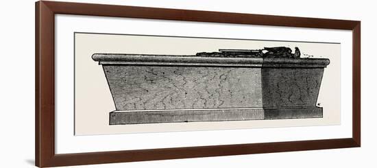 Washington's Sarcophagus, Mount Vernon, USA, 1870s-null-Framed Premium Giclee Print