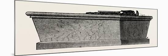 Washington's Sarcophagus, Mount Vernon, USA, 1870s-null-Mounted Premium Giclee Print